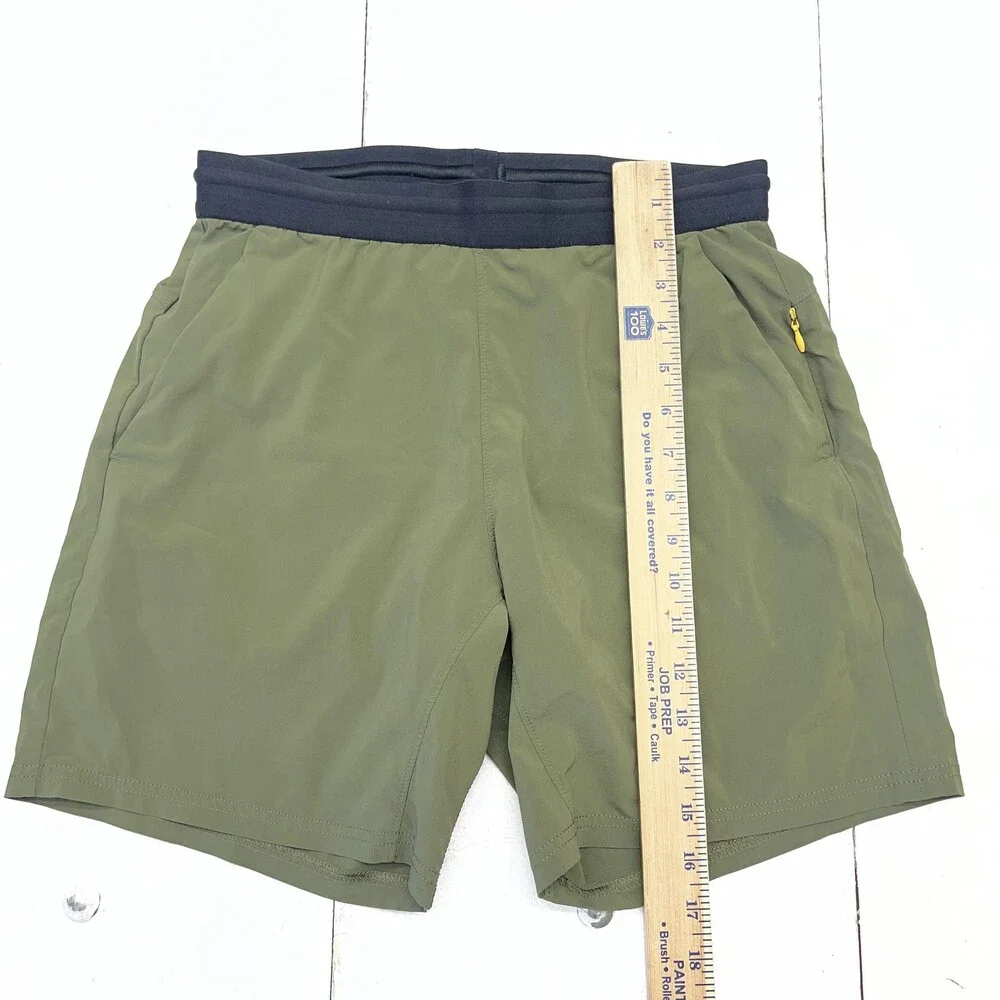 Bonobos Shorts Mens XS Green 7 Inch Inseam Lined Drawstring Athletic Gym Running - Picture 5 of 6